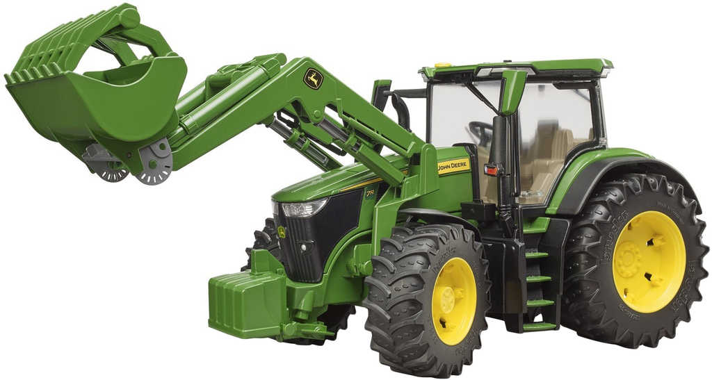 BRUDER 03151 Traktor John Deere 7R 350 s čelním nakladačem