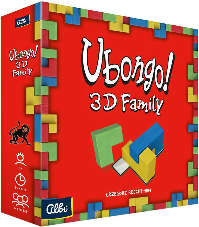 ALBI Hra Ubongo 3D Family druhá edice *SPOLEČENSKÉ HRY*