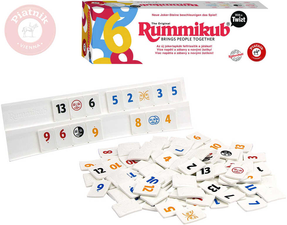 PIATNIK Hra Rummikub Twist *SPOLEČENSKÉ HRY*