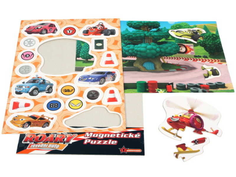 EFKO Puzzle magnetické ROARY závodní auto