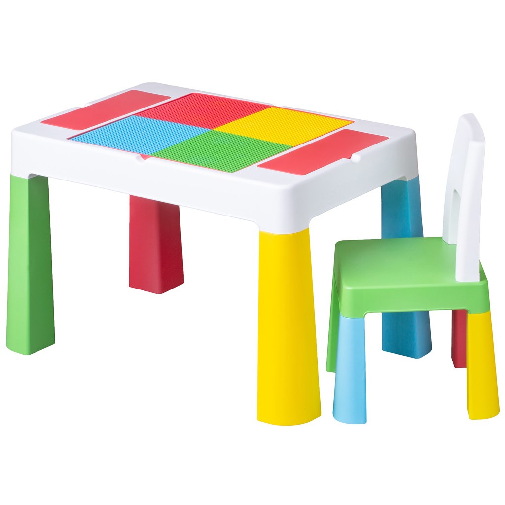 Dětská sada stoleček a židlička Multifun multicolor