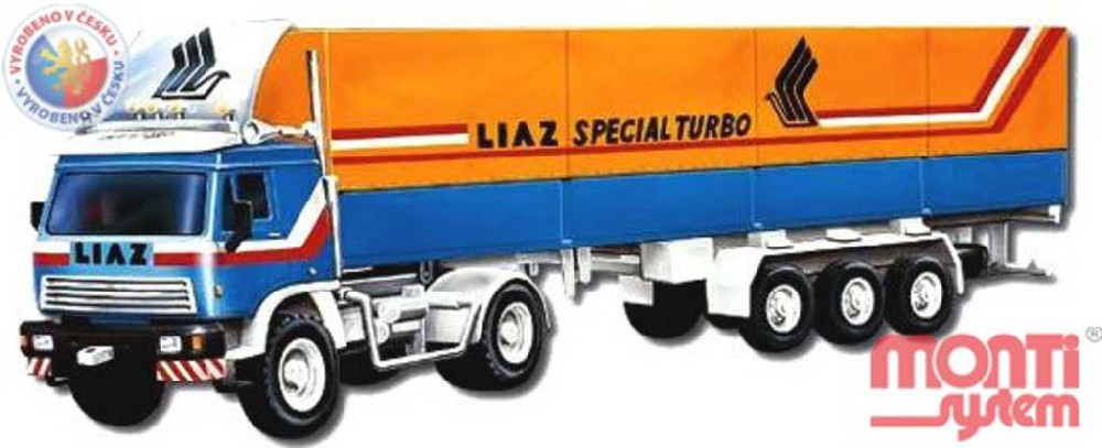 SEVA Monti System 08.1 Auto Liaz CAMION stavebnice MS08.1 0103-8.1