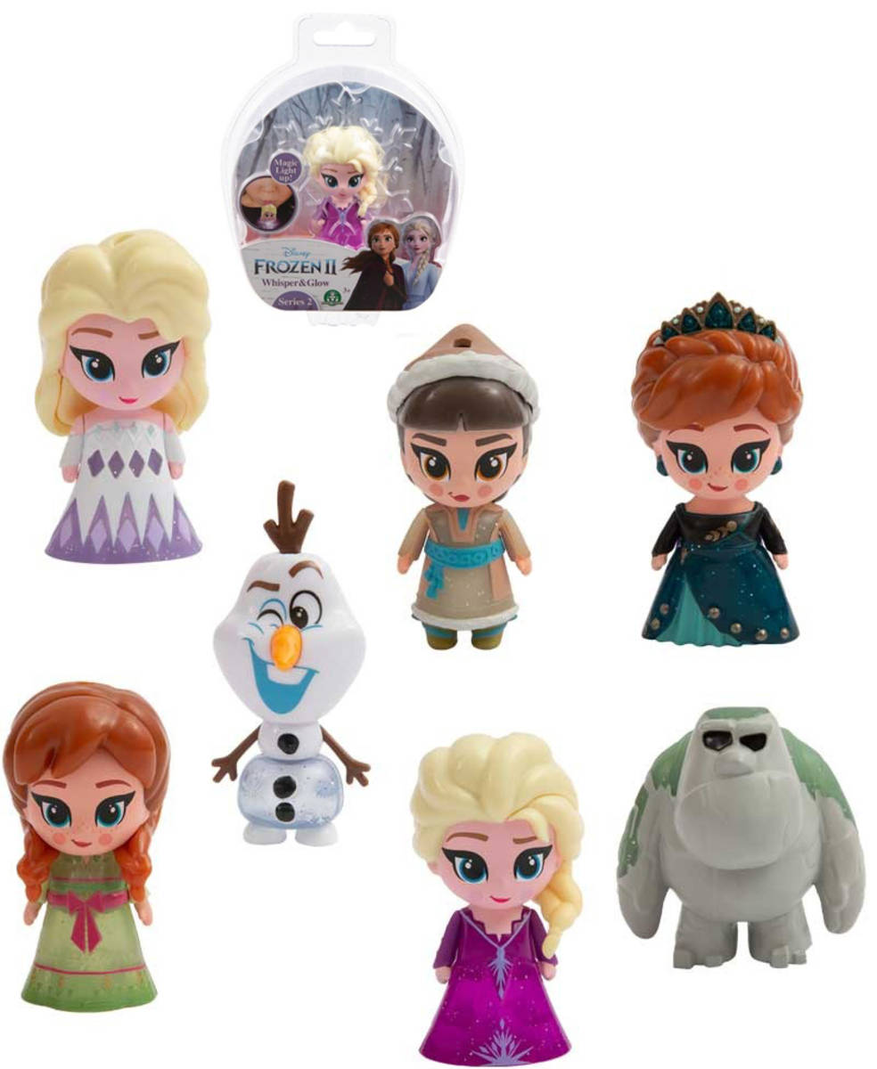 Minifigurka Frozen 2 (Ledové Království) 2. serie svítící na baterie Světlo 7 druhů