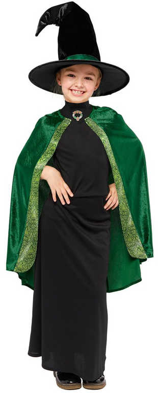 KARNEVAL Šaty McGonagall vel. L (128-140cm) 8-10 let *KOSTÝM*