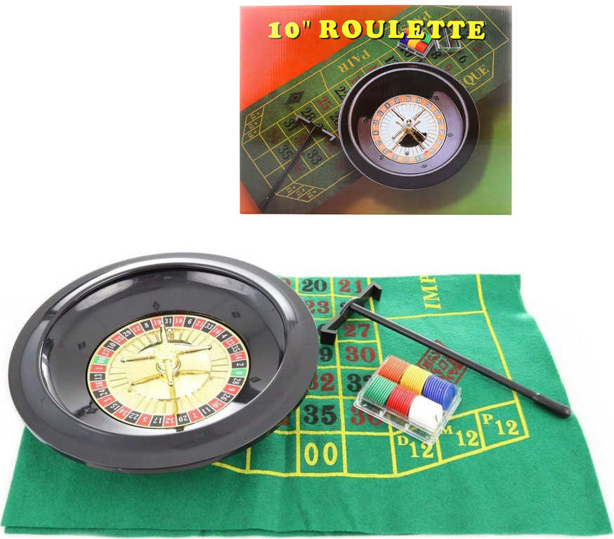 Hra dětská Ruleta 26cm *SPOLEČENSKÉ HRY*