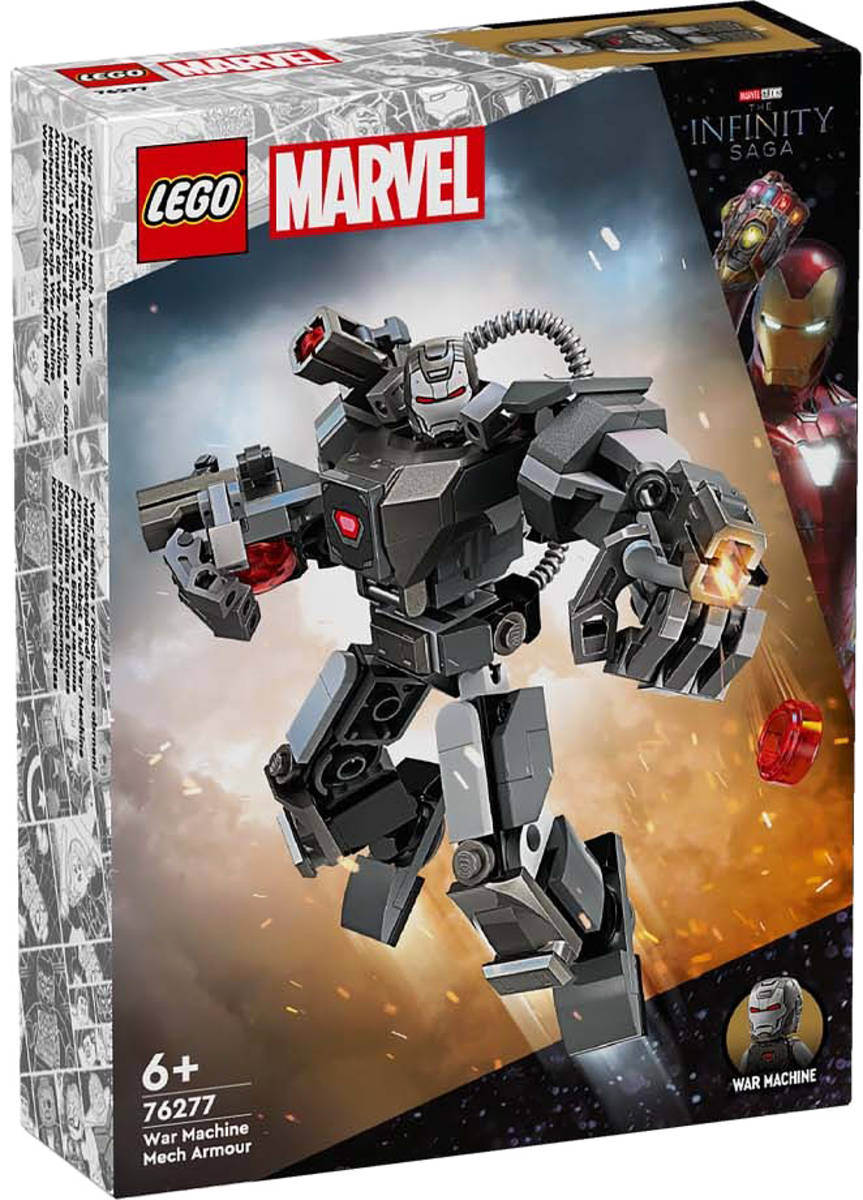 LEGO MARVEL War Machine v robotickém brnění 76277 STAVEBNICE