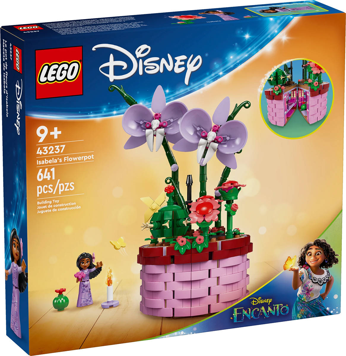 LEGO DISNEY Isabelin květináč 43237 STAVEBNICE