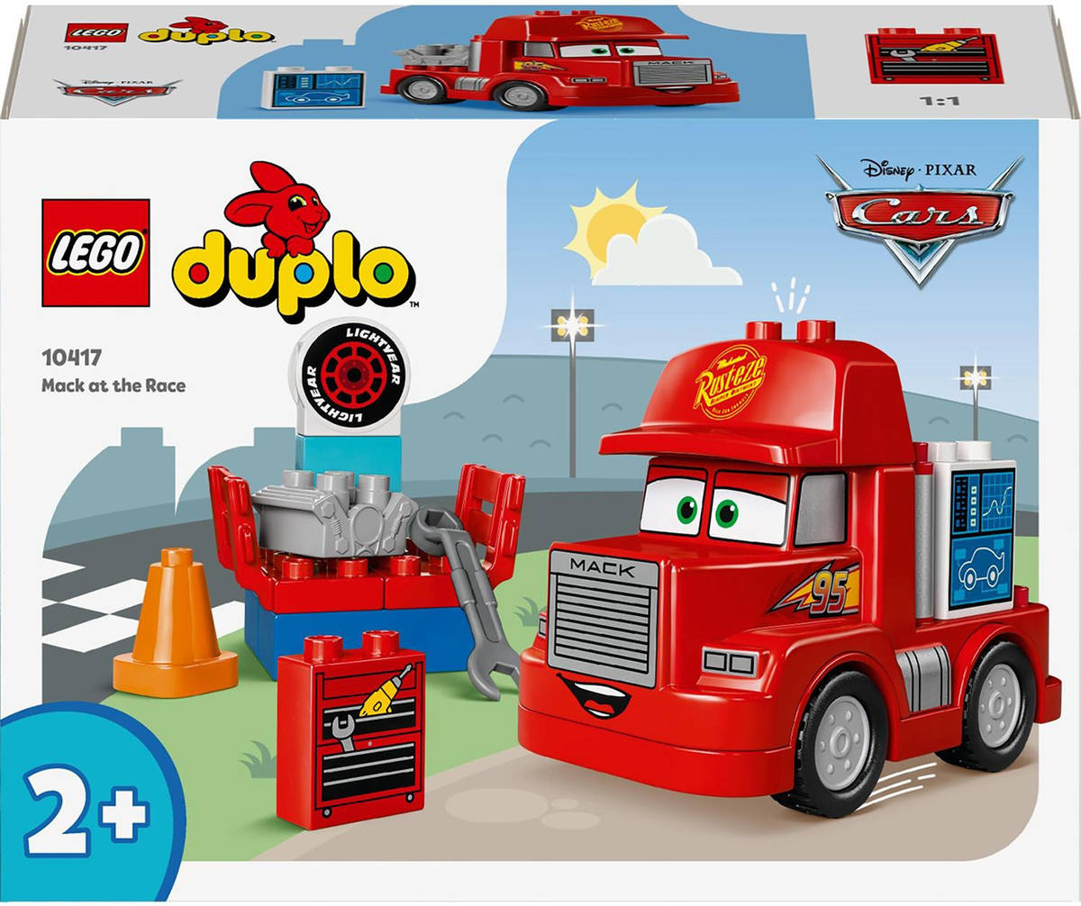 LEGO DUPLO Cars: Mack na závodech 10417 STAVEBNICE