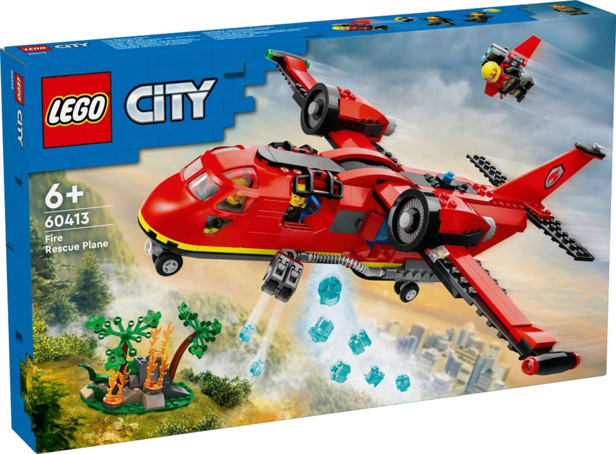 LEGO CITY Hasičské záchranné letadlo 60413 STAVEBNICE