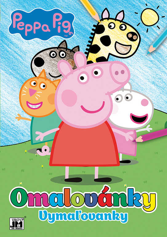 JIRI MODELS Omalovánky A4 Peppa Pig