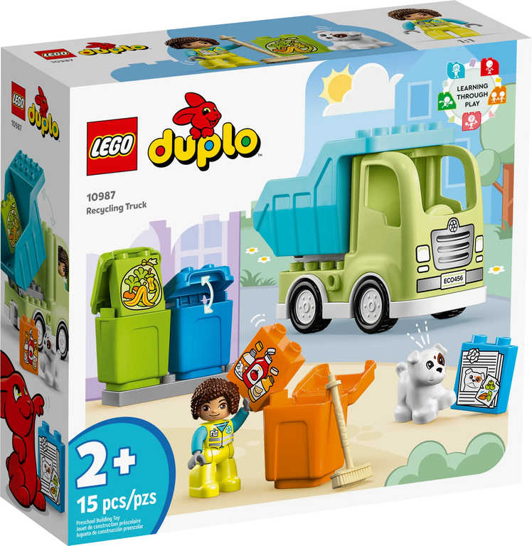 LEGO DUPLO Popelářský vůz 10987 STAVEBNICE