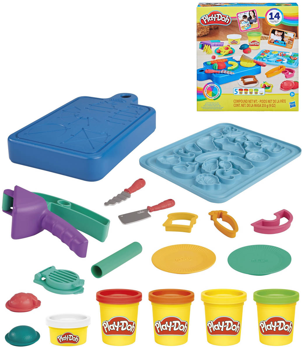 HASBRO PLAY-DOH Malý kuchař kreativní set modelína s nástroji