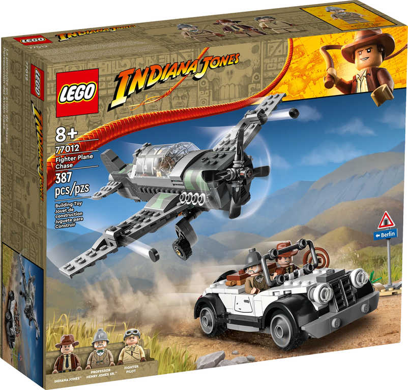 LEGO INDIANA JONES Honička s letounem 77012 STAVEBNICE