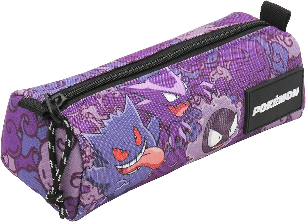 Penál Pokémon Gengar pouzdro na zip dětské školní potřeby