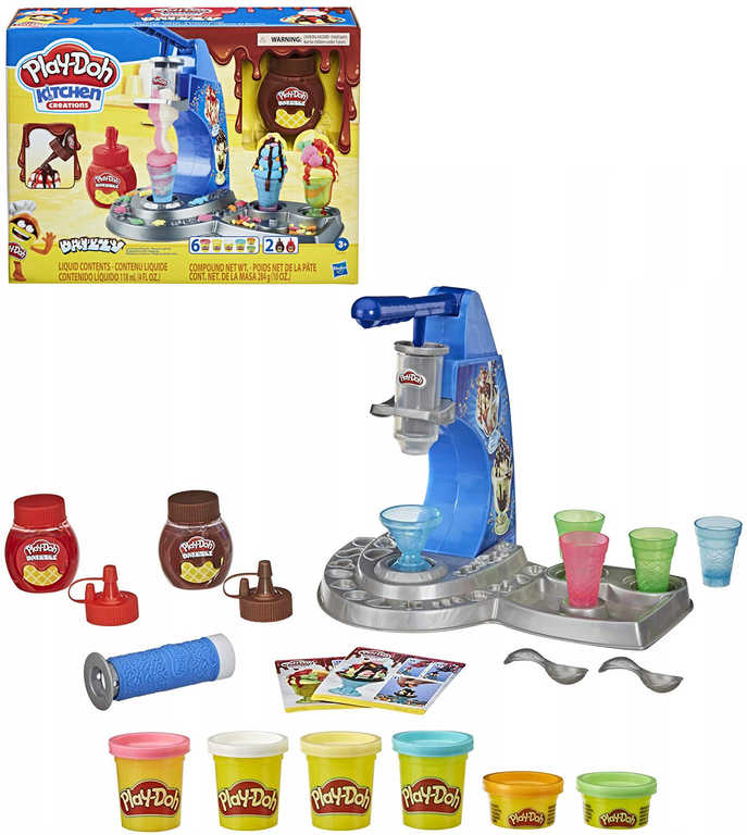 HASBRO PLAY-DOH Zmrzlinová sada s polevou set modellína s nástroji