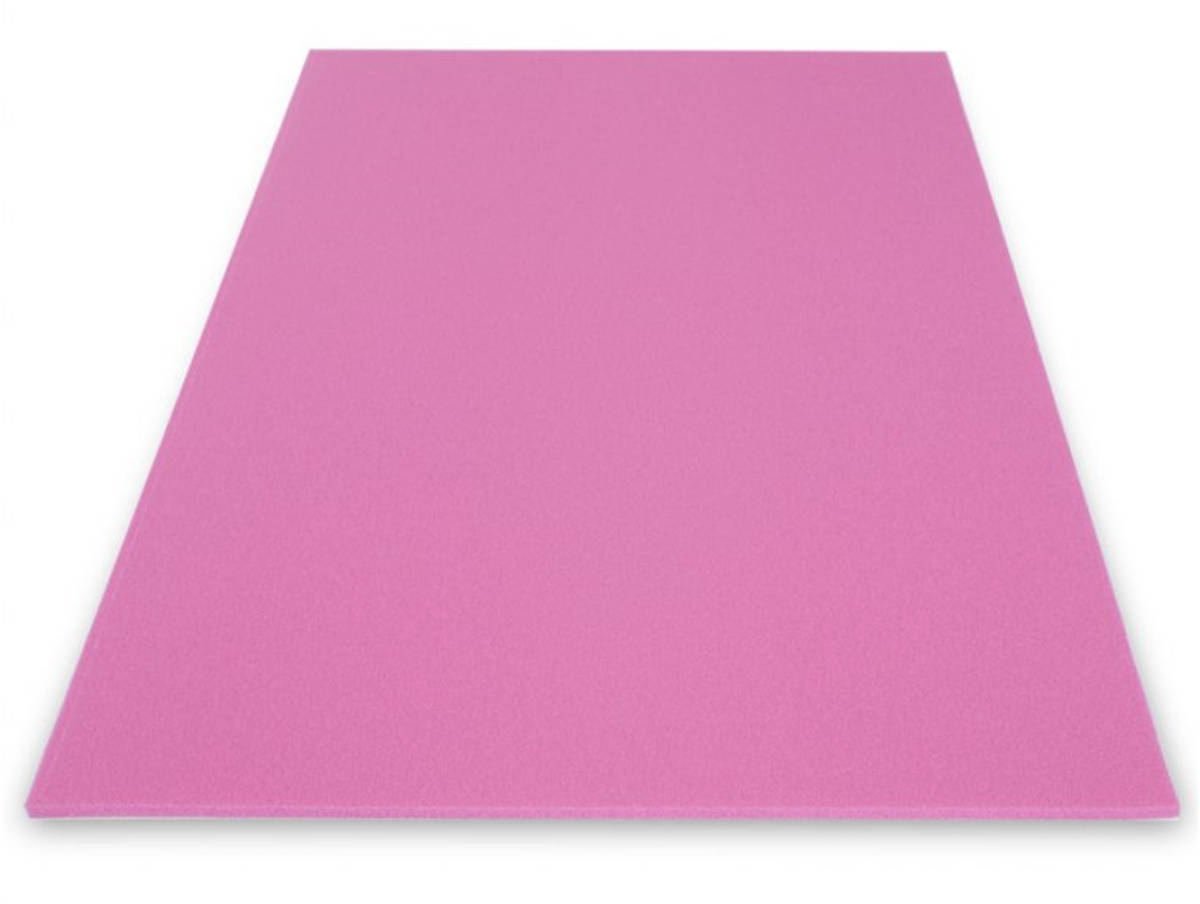 SEDCO Karimatka aerobic 90x50cm Růžová fitness podložka na cvičení