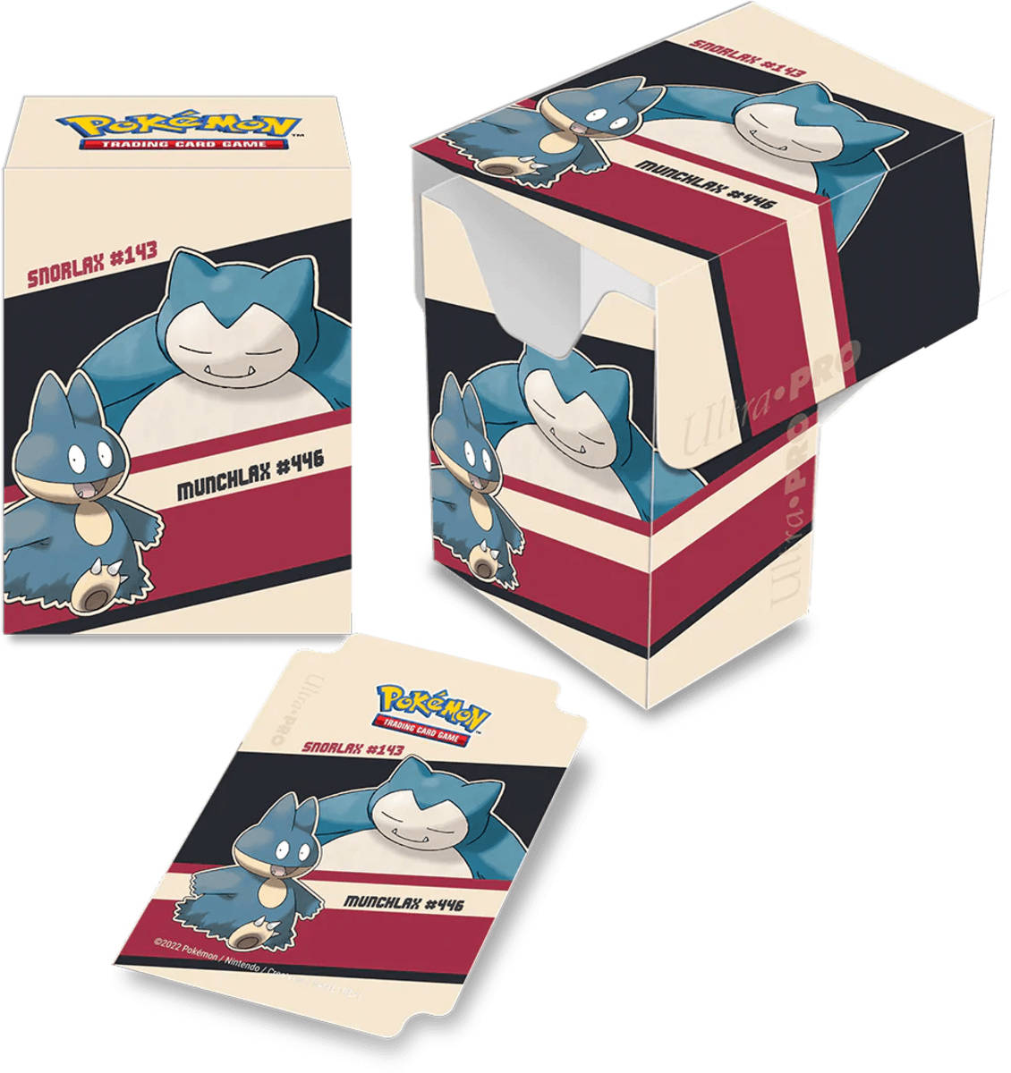 ADC Pokémon UP: GS Snorlax Munchlax krabička plastová na karty