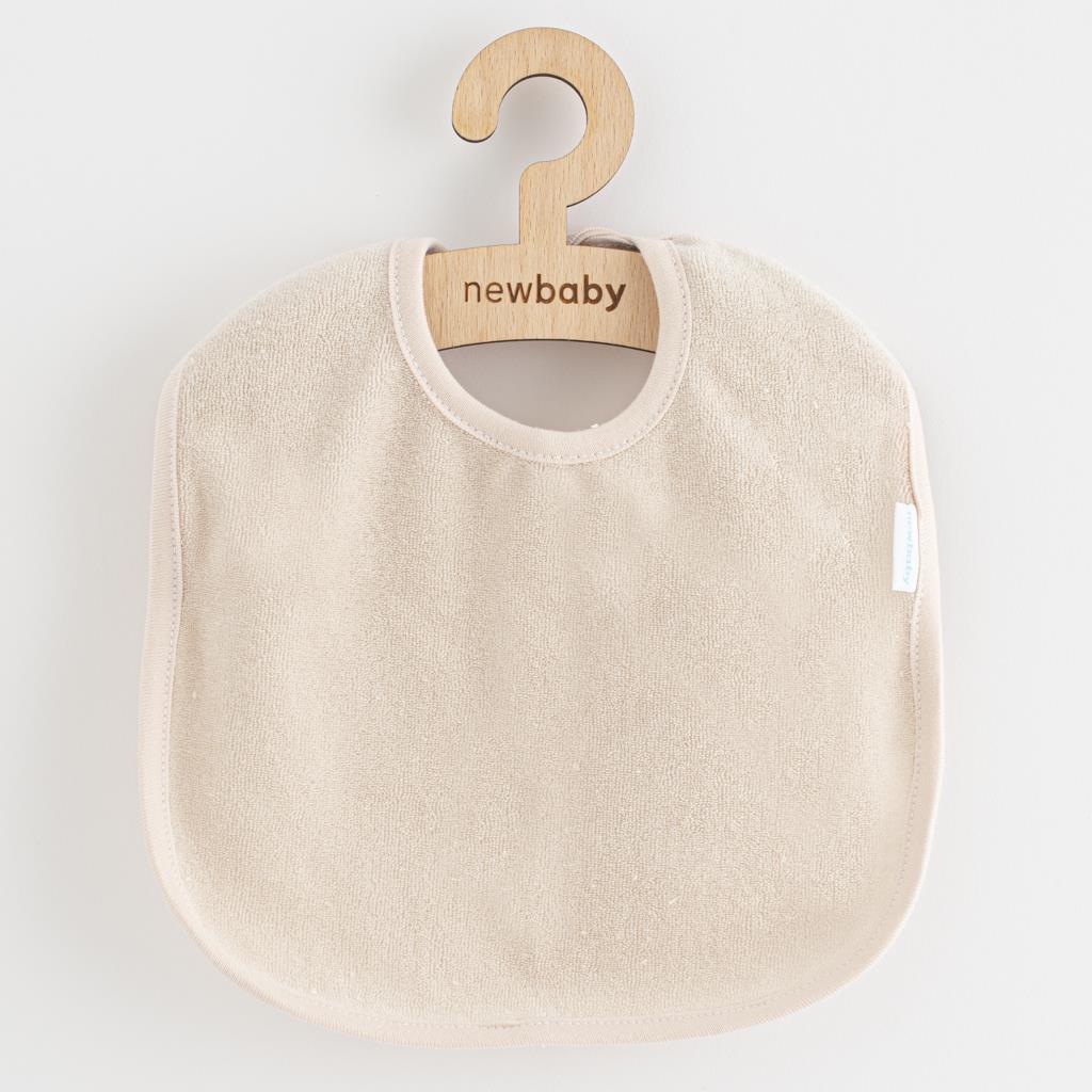 Dětský froté bryndák New Baby Comfortably beige