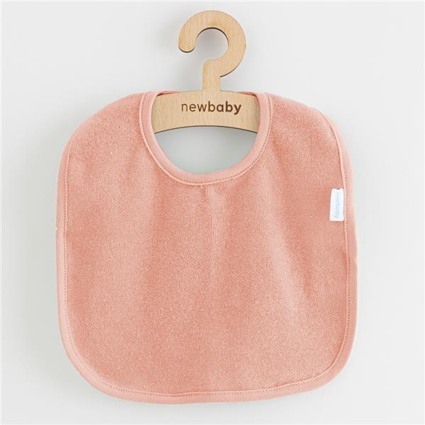 Dětský froté bryndák New Baby Comfortably pink