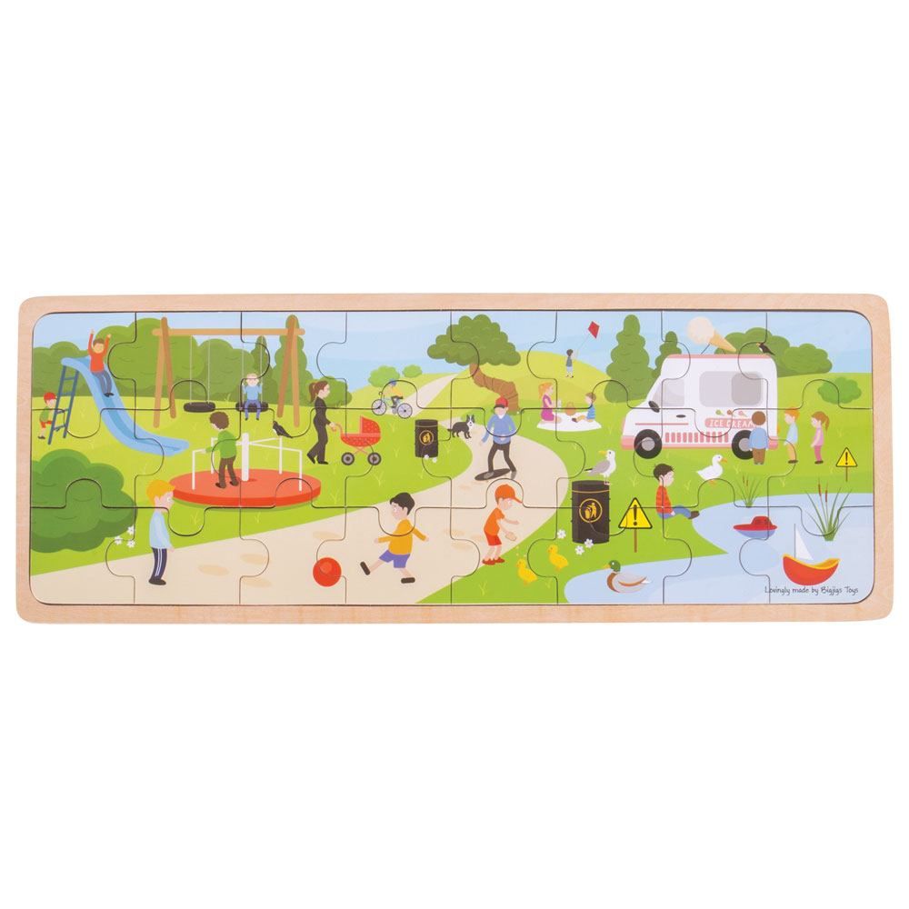 Bigjigs Toys Puzzle V parku