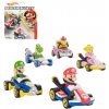 MATTEL HOT WHEELS Auto Super Mario Kart s postavičkou různé druhy kov