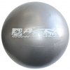 ACRA Míč overball 300mm stříbrný fitness gymball rehabilitační do 120kg
