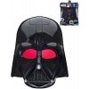 HASBRO Maska na obličej Star Wars Darth Vader se změnou hlasu na baterie Zvuk