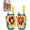 DICKIE Vysílačky dětské Walkie Talkie 2,4GHz Mickey Mouse set 2ks na baterie