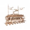 RoboTime 3D dřevěné mechanické puzzle Tramvaj