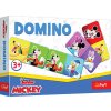 TREFL HRA Domino Mickey Mouse a přátelé 21 dílků karton *SPOLEČENSKÉ HRY*