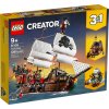LEGO CREATOR Pirátská loď 3v1 31109 STAVEBNICE