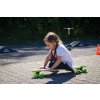 Muuwmi Longboard Compact ABEC 7 Neon se svítícími kolečky