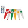 Kazoo plast 12cm 4 barvy na kartě