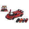 Auto Kinsmart Lamborghini Veneno kov/plast 13cm na zpětné natažení 4 barvy 12ks v boxu