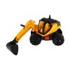 Bagr žlutočerný Giga Trucks plast 80cm v krabici 70x35x29cm