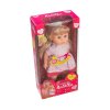 Panenka Natálka chodiaci a slovensky spievajúc plast 42cm na batérie so zvukom v krabici 21x44x11cm