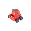 Auto monster plast 9x8cm mačkací jezdící 4 barvy 12ks v boxu