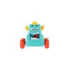 Auto monster plast 9x8cm mačkací jezdící 4 barvy 12ks v boxu