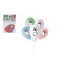 Balonek/Balonky nafukovací s potiskem jednorožec 13'' průměr 33cm 5ks v sáčku