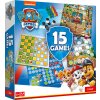 Sada 15 her Tlapková patrola/Paw Patrol společenká hra v krabici 24,5x24,5x6cm