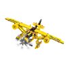 Stavebnice iM.MASTER 2v1 stavební auto/letadlo plast 361 dílků v krabici 31x23x7cm
