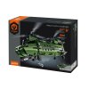 Stavebnice iM.MASTER 2v1 vrtulník s mechanickým pohonem plast 393 dílků v krabici 31x23x7cm