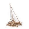 Ugears 3D dřevěné mechanické puzzle Plachetnice Merihobus (trimarán)