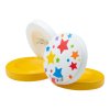 Bigjigs Toys Kastaněty hvězdičky 1 ks žlutá