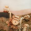 RoboTime 3D dřevěná mechanická skládačka Motorka Cruiser
