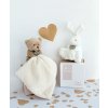 Doudou Dárková sada - medvídek s muchláčkem 10 cm