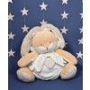 Doudou Bílý králíček s prostorem pro uložení pyžámka 38 cm