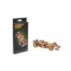 Ugears 3D dřevěné mechanické puzzle Compact Racer
