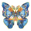 RoboTime Dřevěné puzzle Motýl Morpho Helena