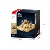 Sluban Model Bricks M38-B1365 Bitevní tank M1A2 Abrams TUSK II 2v1